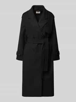 Only Regular fit lange jas met reverskraag model 'DEAR-TRILLION'