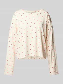 Jake*s Casual Pyjamabovendeel met ronde hals
