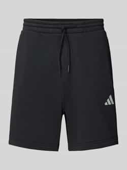 ADIDAS SPORTSWEAR Sweatshorts met viscose en labelprint