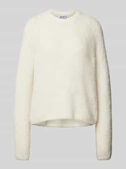 JAKE*S STUDIO WOMAN Comfort fit gebreide pullover met scheerwol