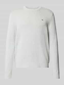 Tommy Jeans Regular fit gebreide pullover van zuiver katoen