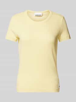 ARMEDANGELS T-shirt met labelpatch model 'KARDAA'