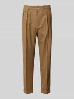 Polo Ralph Lauren Stoffen broek met bandplooien