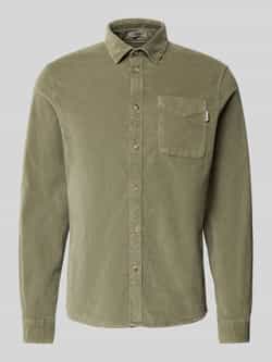 Pepe Jeans Regular fit vrijetijdsoverhemd van katoenmix model 'CLAYTON'