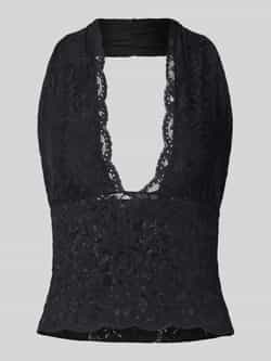 Gina Tricot Haltertop van kant