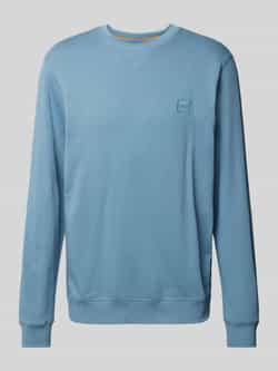 Boss Orange Sweatshirt met labelpatch model 'Westart'