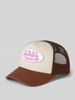 Von Dutch Trucker-pet met labelpatch model 'TRUCKER BOSTON'