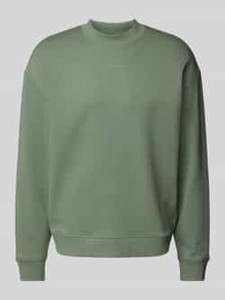 HUGO Sweatshirt met labeldetail model 'Dapocrew'