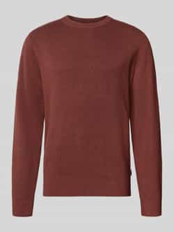JACK & JONES Premium Gebreide pullover met ribboorden model 'BLAMILANO'