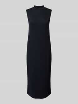 Someday Midi-jurk met opstaande kraag model 'Quarly'