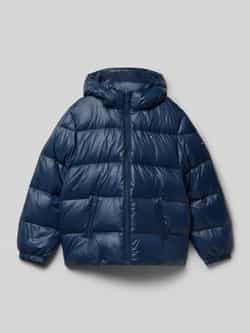 Tommy Hilfiger Teens Regular fit donsjack met doorgestikte naden