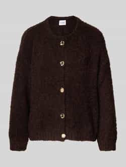 VILLA SOPHIE Loose fit gebreid jack met wol