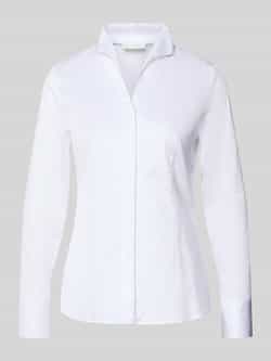 ETERNA COMFORT FIT Overhemdblouse met blinde knoopsluiting