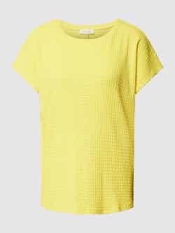 Christian Berg Woman T-shirt met structuurmotief