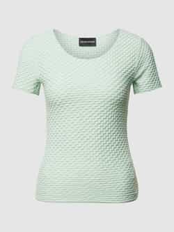 Emporio Armani T-shirt met structuurmotief