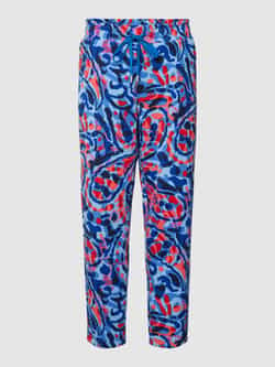 Christian Berg Woman Sweatpants met paisleymotief