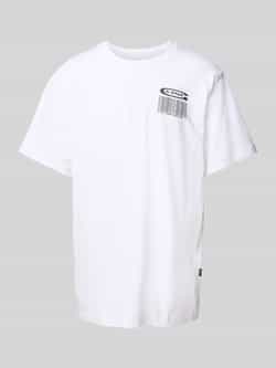 G-Star RAW Barcode Back Graphic Loose T-Shirt Wit Heren