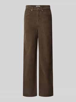 Only Wide leg corduroy broek van katoenmix model 'HOPE'