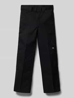 Dickies Stoffen broek met labeldetail