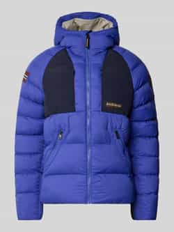 Napapijri Regular fit gewatteerd jack met logopatch model 'MOESA'