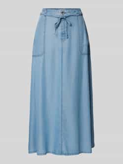 Christian Berg Woman Midi-rok in denimlook