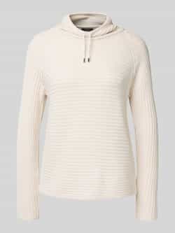 Monari Gebreide pullover met opstaande kraag