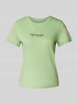 Tom Tailor Regular fit T-shirt van puur katoen