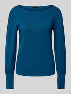 Zero Gebreide pullover met boothals