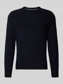 BRAX Gebreide pullover met ribboorden model 'Rick'