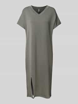 Soyaconcept T-shirtjurk met kapmouwen model 'BANU'