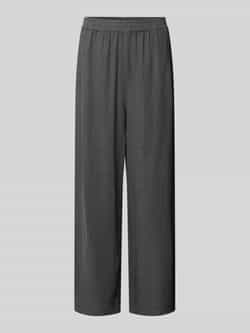 Jake*s Casual Wide leg broek met elastische band