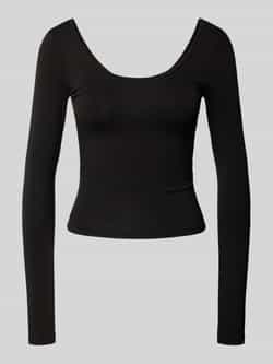 Gina Tricot Shirt met lange mouwen met diep rugdecolleté