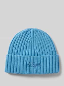 MC2 Saint Barth Muts van wolmix met labelstitching model 'WENGEN'