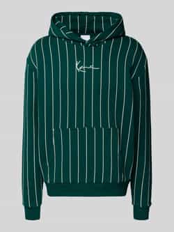 Karl Kani Hoodie met logo en kangoeroezak