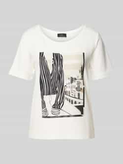 Monari T-shirt met motiefprint