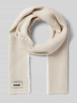 Drykorn Sjaal met labeldetail model 'PLINA'