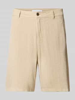 Les Deux Korte broek van viscosemix met steekzakken model 'Johnny'