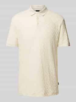 Boss Poloshirt met korte knoopsluiting