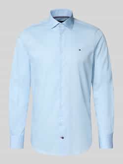 Tommy Hilfiger Tailored Slim fit zakelijk overhemd van puur katoen