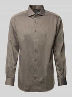Eterna Overhemd met lange mouwen MODERN FIT NON IRON (strijkvrij)