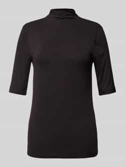 B.Young T-shirt met opstaande kraag model 'Pinja'