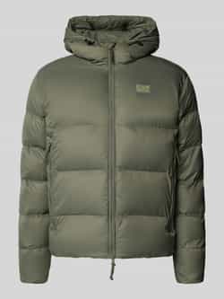 EA7 Emporio Armani Gewatteerd jack met labelpatch model 'MOUNTAIN