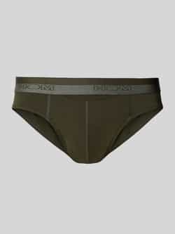 HOM Slip met elastische band met logo