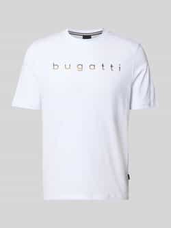 Bugatti T-shirt met ronde hals