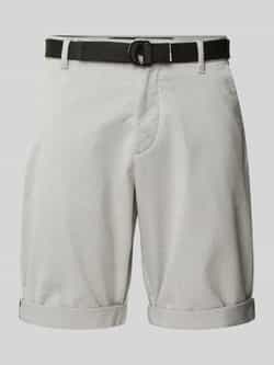 Tom Tailor Denim Regular fit chinoshorts met riem