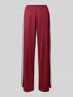 Only Wide leg sweatpants met contraststrepen model 'SPORTS'