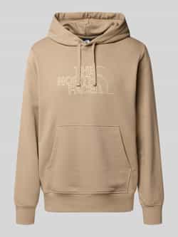 The North Face Hoodie met labelstitching