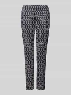Christian Berg Woman Relaxed fit stoffen broek met elastische band