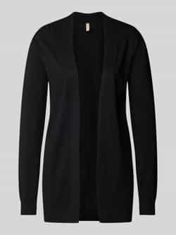 Soyaconcept Cardigan van viscosemix met sjaalkraag model 'DOLLIE'