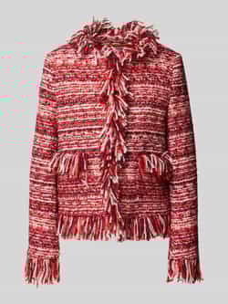 Essentiel Antwerp Regular fit jack met wol model 'ISKRA'